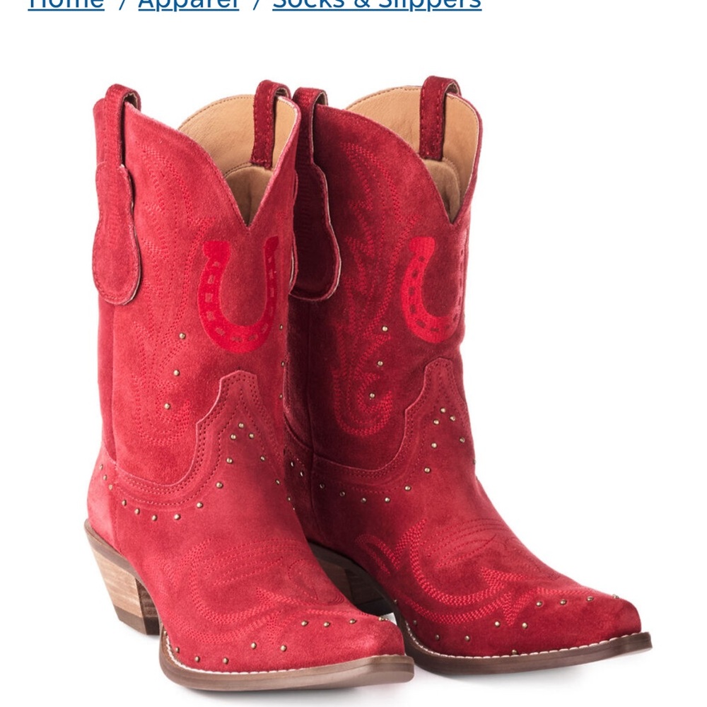 Dingo - Hallmark Grand Ole Opry Red Western Cowboy / Cowgirl Boots, NIB, Size 9 - Picture 2 of 9